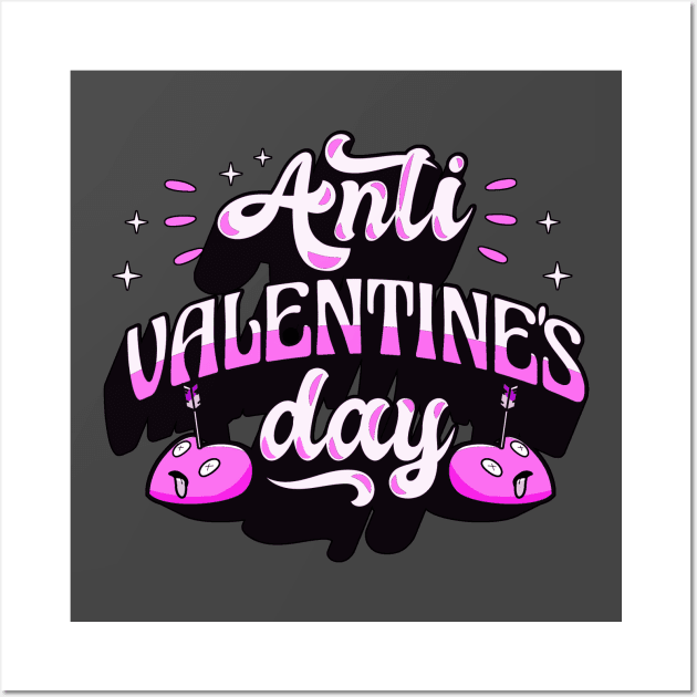 Anti Valentines Day Wall Art by aaallsmiles